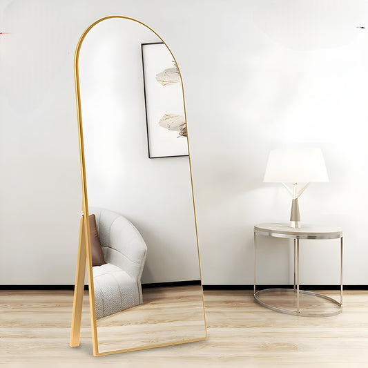 Full length mirror with stand or without stand wall mounted dressing mirror for bedroom living room home decor designs