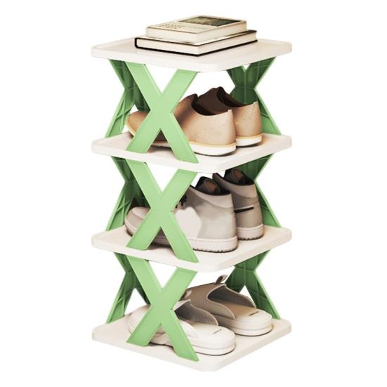 Five layer shoe rack