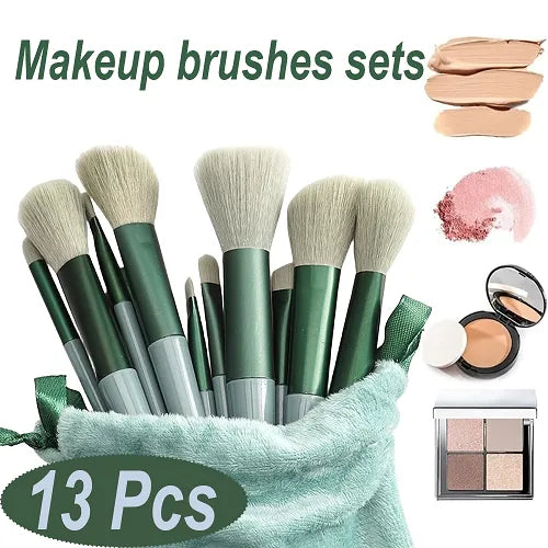 13pcs makeup brush set