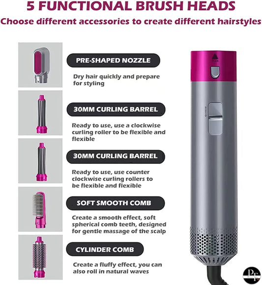 5 in 1 Hair Straightener